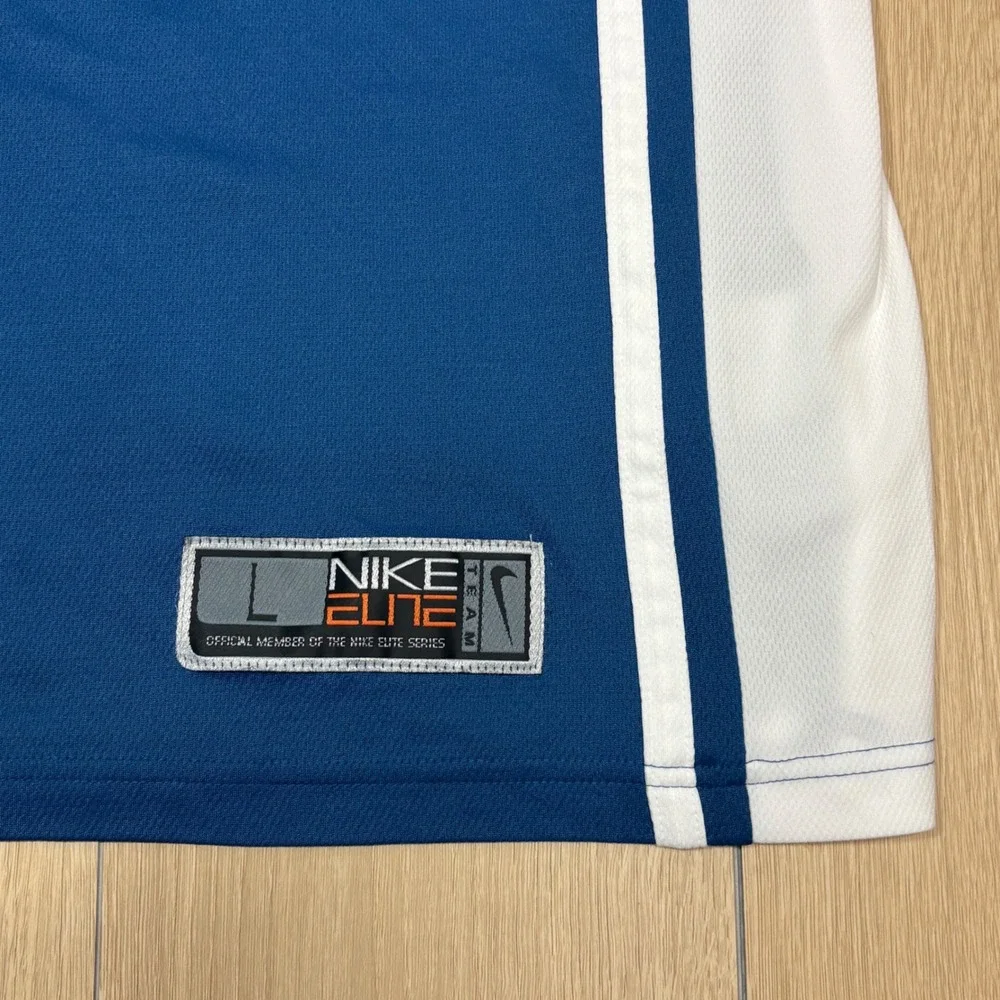 Nike Elite JJ Redick Duke Blue Devils Basketball Jersey Large White #4 NCAA Y2K